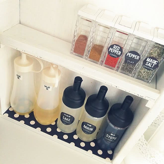 キッチン/ハンドメイド/100均/セリア/手作り...などのインテリア実例 - 2016-01-27 12:59:21