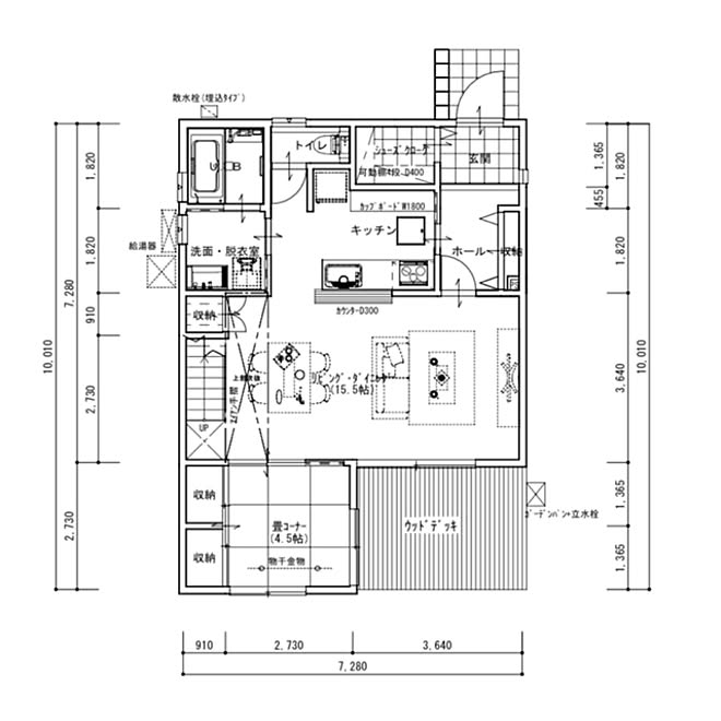 間取り図 ゼロキューブ Box Life Label ゼロキューブ 新築建築中 などのインテリア実例 08 26 18 13 42 Roomclip ルームクリップ