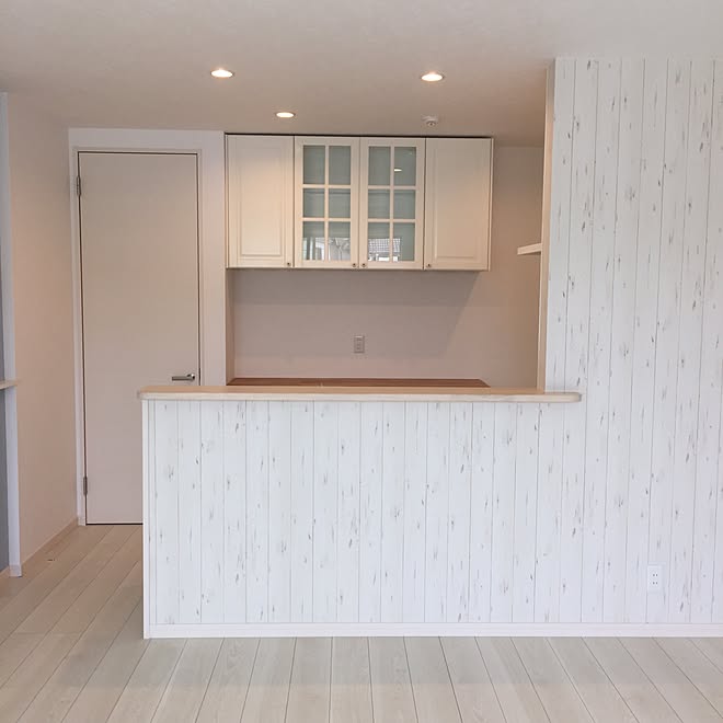 キッチン/食器棚/キッチン収納/背面収納/IKEA...などのインテリア実例 - 2016-06-04 15:32:12