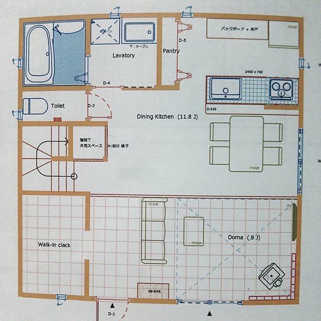 部屋全体 間取り図 土間リビングのインテリア実例 17 03 13 08 36 11 Roomclip ルームクリップ 部屋全体 間取り図 土間リビングのインテリア実例 17 03 13 08 36 11 Roomclip ルームクリップ