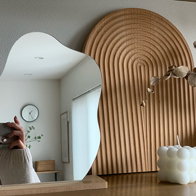 北欧インテリア ドライフラワー ディスプレイ棚 壁 天井のインテリア実例 22 02 19 22 35 04 Roomclip ルームクリップ