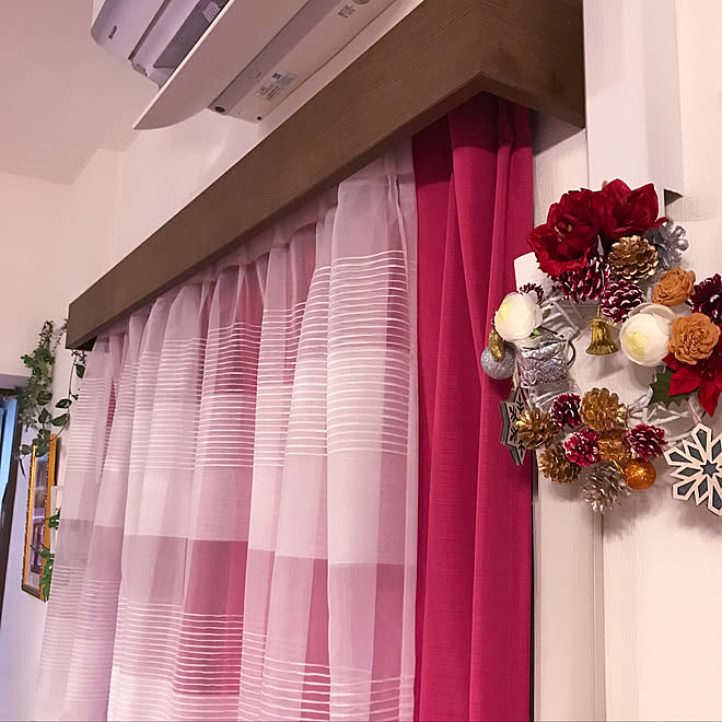 レースフロント フロントレース カーテンボックス ニトリのカーテン ニトリ などのインテリア実例 21 01 17 11 27 00 Roomclip ルームクリップ