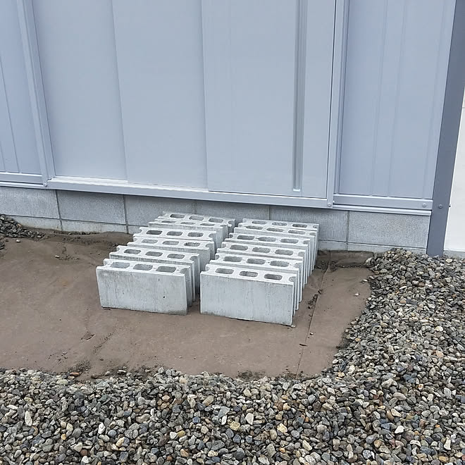 玄関 入り口 Diy ガレージ 物置 モルタル などのインテリア実例 02 23 21 01 54 Roomclip ルームクリップ