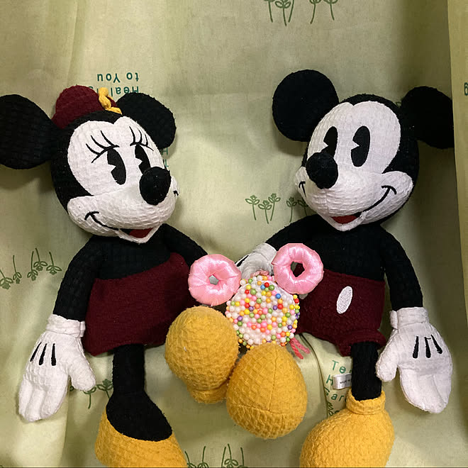 100均 ハンドメイド ディズニー ダイソー 雑貨 などのインテリア実例 22 02 09 23 52 09 Roomclip ルームクリップ