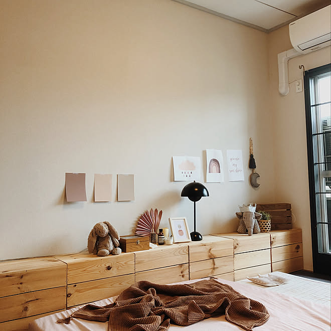 格子窓風/障子リメイク/Farrow&amp;Ball /モニター応募投稿/H &amp;M home&hellip;などのインテリア実例 20200528