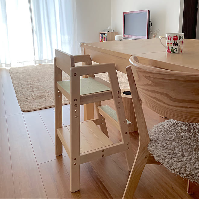 ハイチェア キッズチェア こどもいす Ikea 北欧インテリア などのインテリア実例 22 04 08 12 45 44 Roomclip ルームクリップ