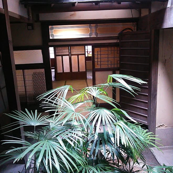 玄関 入り口 古民家 坪庭 リノベーション前 町家のインテリア実例 16 10 21 17 45 13 Roomclip ルームクリップ