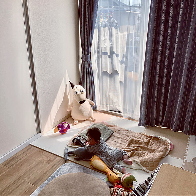 ニトリ 3dk 狭いリビング 赤ちゃんのいる暮らし リビングのインテリア実例 03 17 14 11 07 Roomclip ルームクリップ