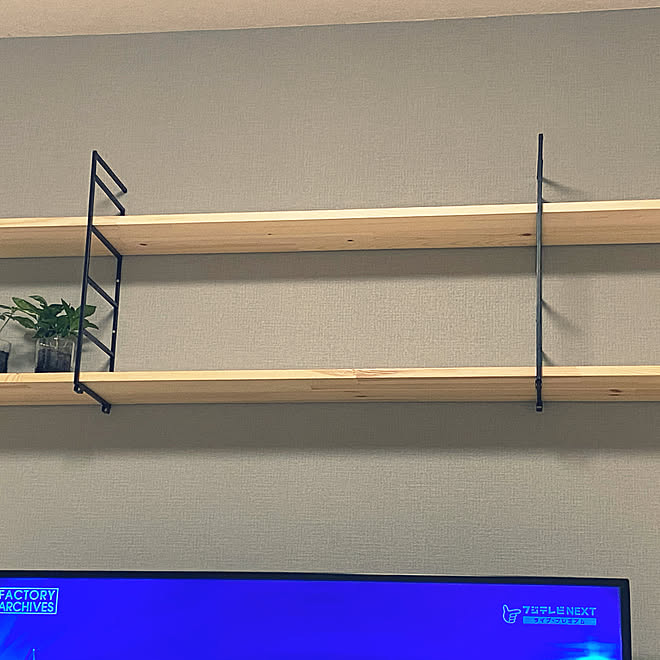 カインズホーム Diy 観葉植物 棚のインテリア実例 21 01 11 21 58 35 Roomclip ルームクリップ