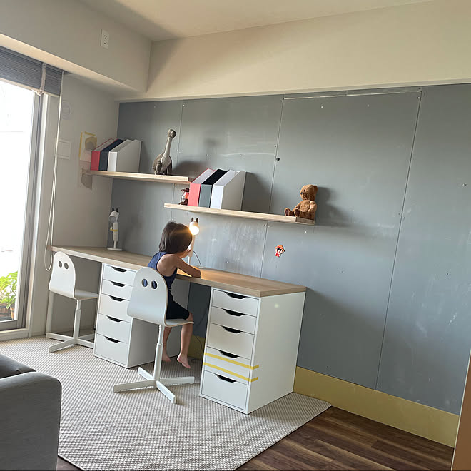 Ikea 壁紙 買ってよかった 椅子 Diy などのインテリア実例 21 09 23 21 34 Roomclip ルームクリップ