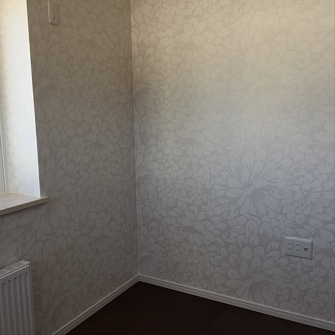 部屋全体 寝室 花柄クロス 花柄が好き 花柄壁紙 などのインテリア実例 18 02 18 14 19 03 Roomclip ルームクリップ