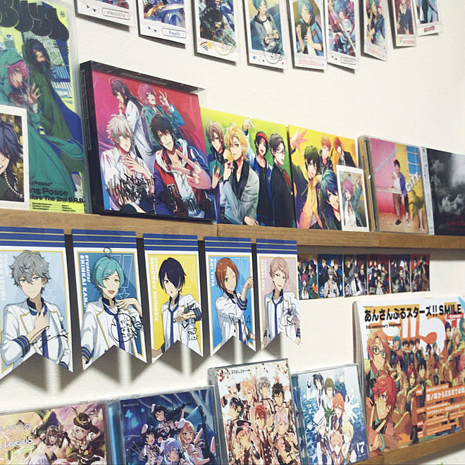 オタク ヒプノシスマイク Cd アイナナ オタク部屋 などのインテリア実例 11 07 12 52 43 Roomclip ルームクリップ