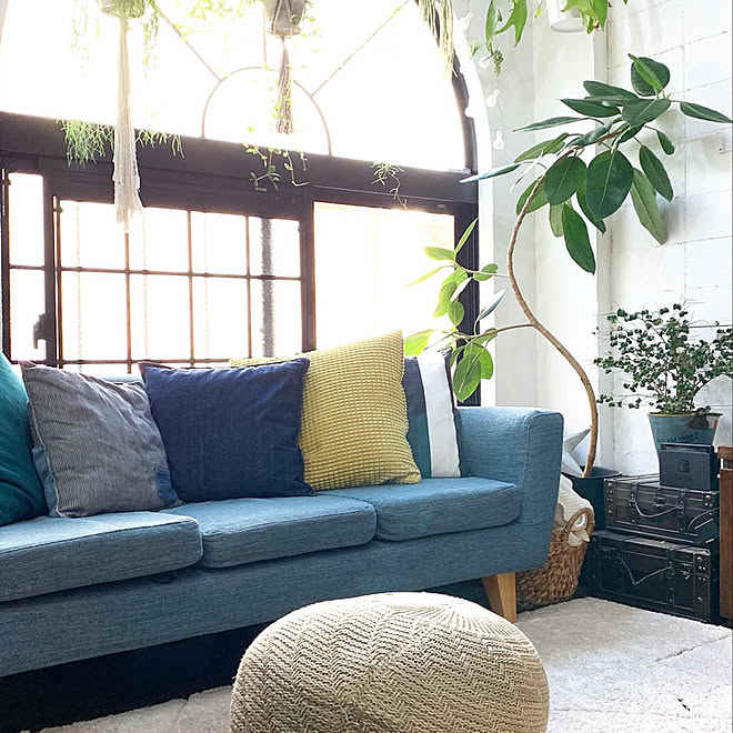 モモナチュラルのソファ/イケア/IKEA/インスタ→kiki_nekko/DIY...などのインテリア実例 - 2019-09-18 08:33:42