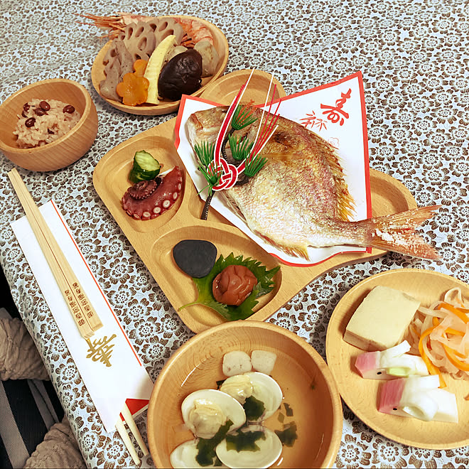 お食い初め お食い初め 飾り付け お食い初め食器のインテリア実例 10 11 23 26 03 Roomclip ルームクリップ