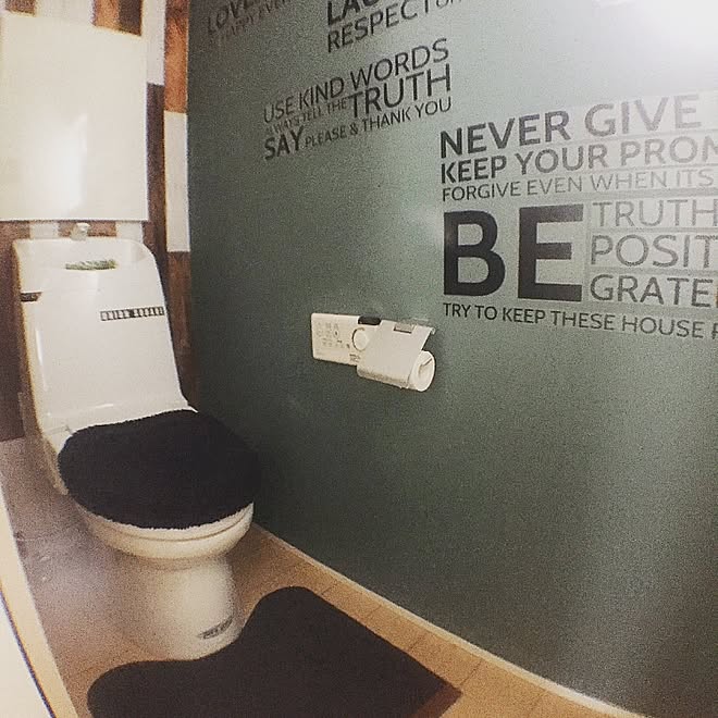 バス トイレ カインズホーム ウォールステッカー 男前インテリア ニトリ などのインテリア実例 17 05 13 13 26 31 Roomclip ルームクリップ