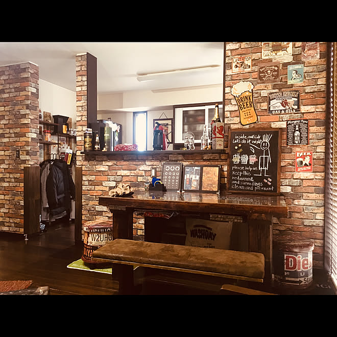 アメリカン/アメリカン雑貨/ヴィンテージ/ヴィンテージアメリカン/レトロ&hellip;などのインテリア実例 20190510 065605