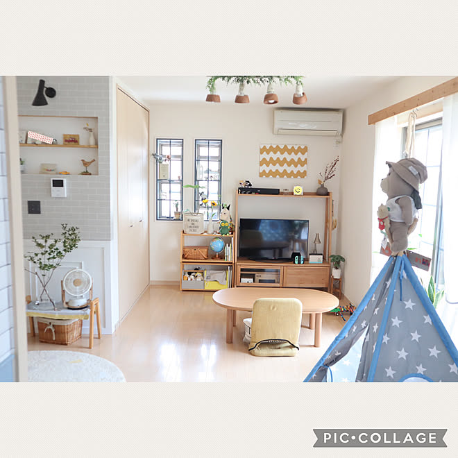 ナチュラルインテリア 雑貨 Diy 壁紙貼りました シンプルインテリア などのインテリア実例 21 06 25 11 40 07 Roomclip ルームクリップ