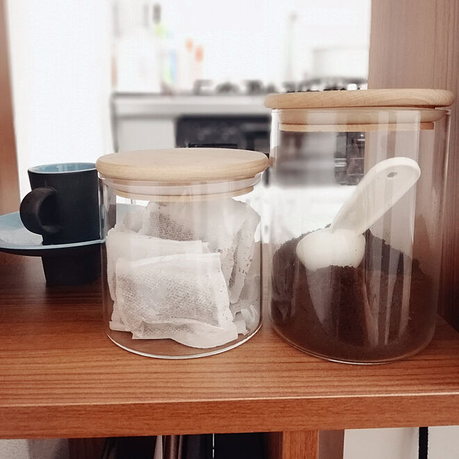 ニトリ コーヒー 紅茶 キャニスターのインテリア実例 19 04 15 23 14 17 Roomclip ルームクリップ