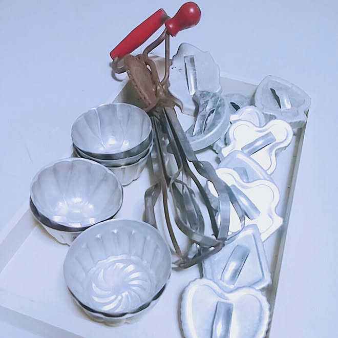 机/アンティーク/雑貨/泡立て器/クッキー型抜き...などのインテリア実例 - 2016-03-23 23:18:01