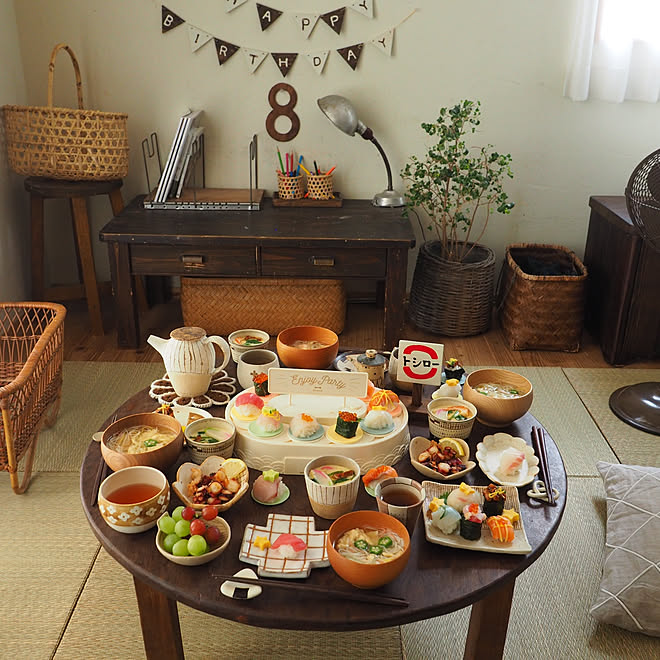 机 テーブルコーデ ブルーノ 回転寿司 インスタ Slow Life Works などのインテリア実例 07 17 22 54 04 Roomclip ルームクリップ