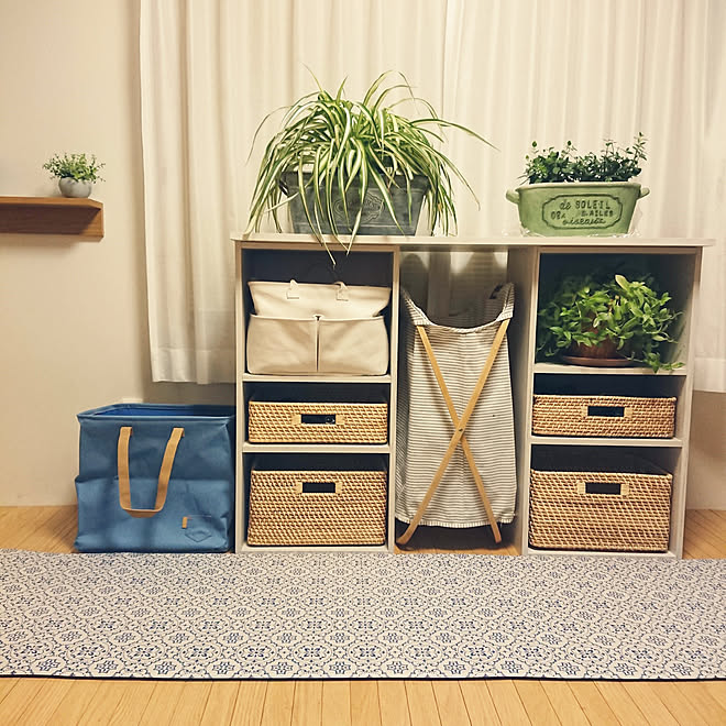 棚/ニトリ/Nクリック/ニトリ2019Nクリックモニター/Botanical Style&hellip;などのインテリア実例 20190323
