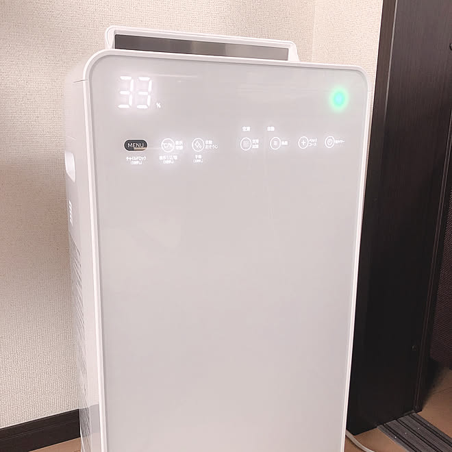リビング 白色家電 お洒落 タッチパネル Hitachi などのインテリア実例 19 01 17 13 48 43 Roomclip ルームクリップ