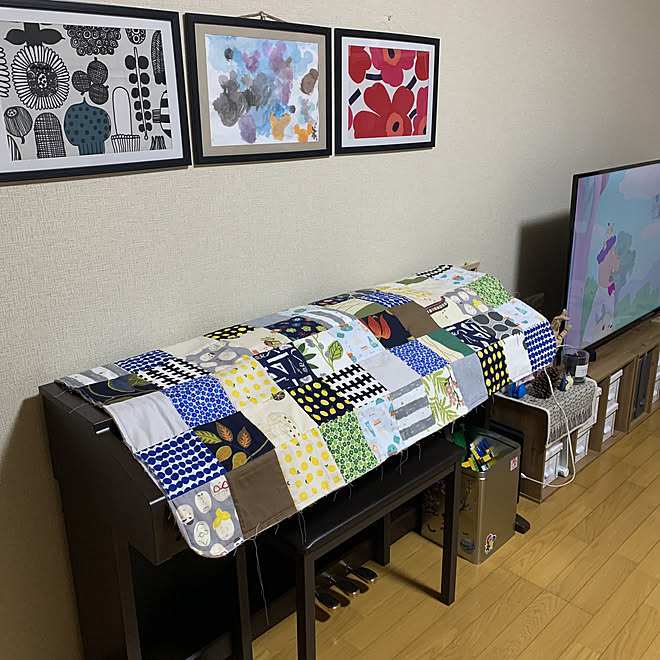 まだ途中ですが ピアノカバー手作り 北欧はぎれ ハンドメイド パッチワークキルト などのインテリア実例 10 14 17 59 24 Roomclip ルームクリップ まだ途中ですが ピアノカバー手作り 北欧はぎれ ハンドメイド パッチワークキルト などのインテリア実例 10 14 17 59 24 Roomclip ルームクリップ