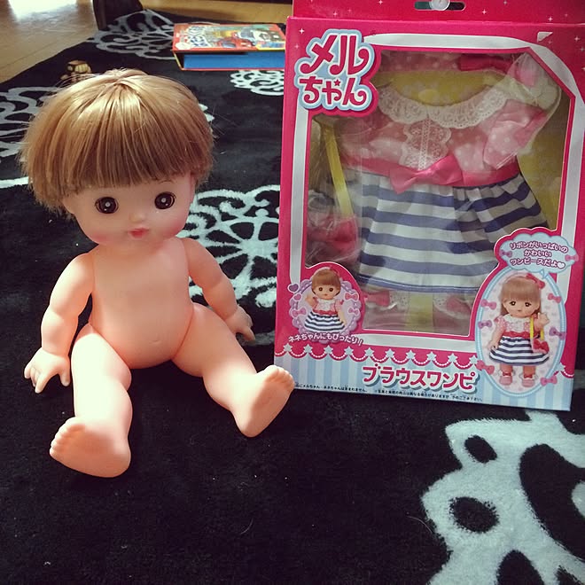 ベッド周り/おもちゃ/人形/着替え/ネネちゃん...などのインテリア実例 - 2017-02-23 15:47:00