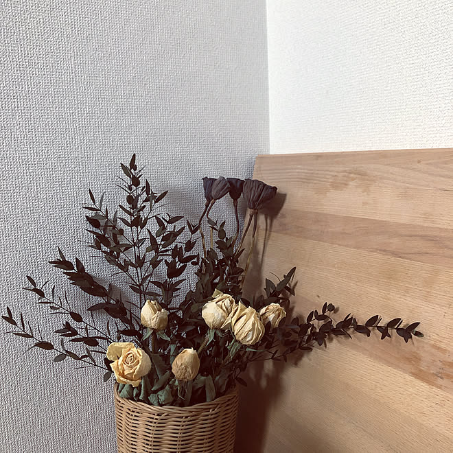 消臭効果 虫除け効果 ドライフラワー におい対策 小さなお家 などのインテリア実例 04 18 10 25 17 Roomclip ルームクリップ