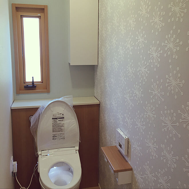サンゲツ壁紙 北欧 バス トイレのインテリア実例 04 25 17 16 02 Roomclip ルームクリップ