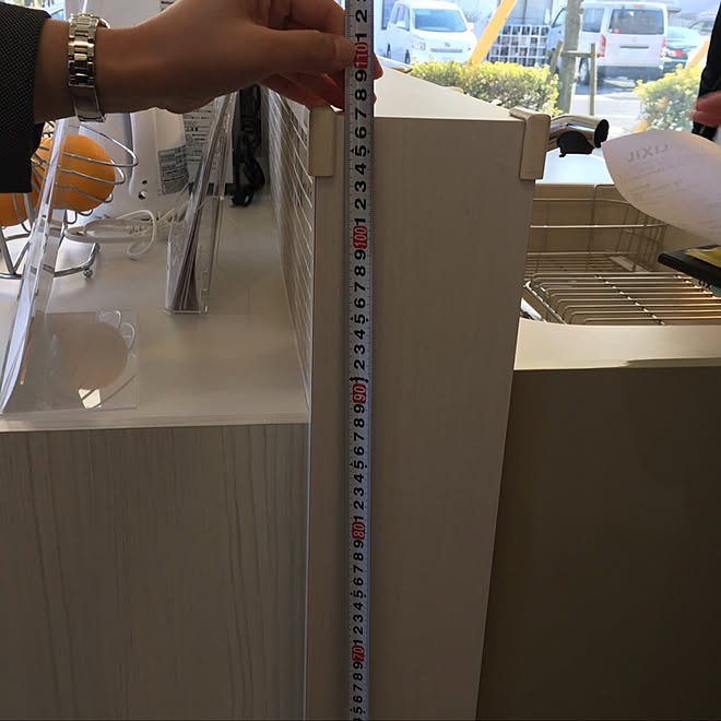 キッチン キッチン立ち上がり キッチン立ち上がり壁 リクシル ショールームのインテリア実例 18 03 06 21 52 15 Roomclip ルームクリップ