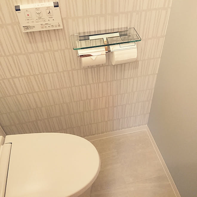 バス トイレ 北欧インテリア リフォーム ブルーグレーの壁紙 サンゲツfine などのインテリア実例 21 11 27 08 58 02 Roomclip ルームクリップ