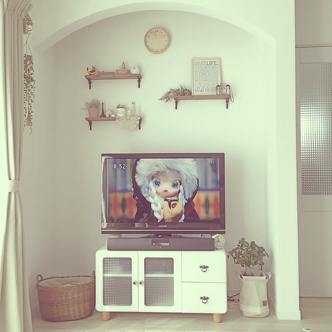 リビング 村田朋泰さん 森のレシオ プチプチアニメ Eテレ などのインテリア実例 15 10 19 09 22 25 Roomclip ルームクリップ