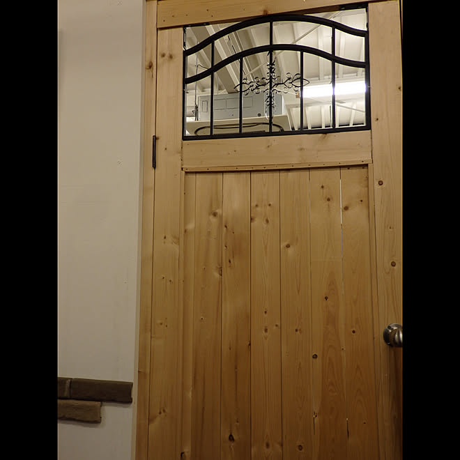 玄関 入り口 Diy ドアdiy 2 4 1 4 などのインテリア実例 18 02 05 16 48 28 Roomclip ルームクリップ