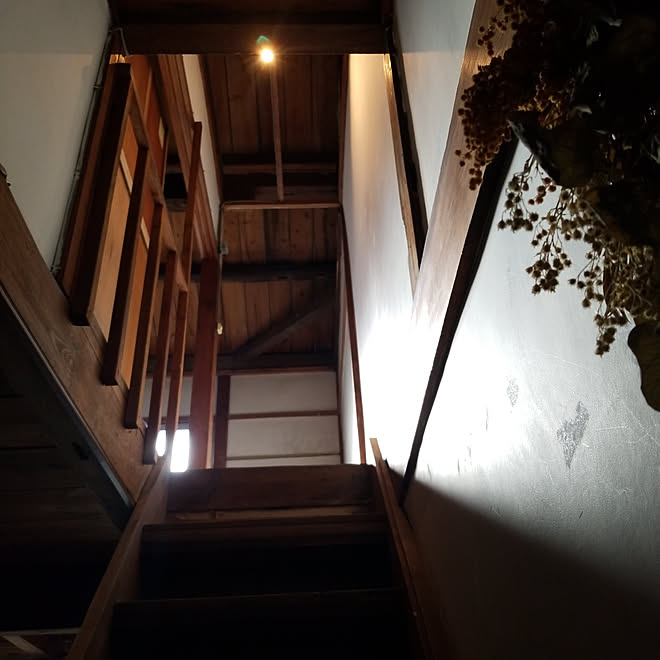 机 階段 セルフリノベーション 昭和のお家 古民家リノベーション などのインテリア実例 02 17 08 54 28 Roomclip ルームクリップ