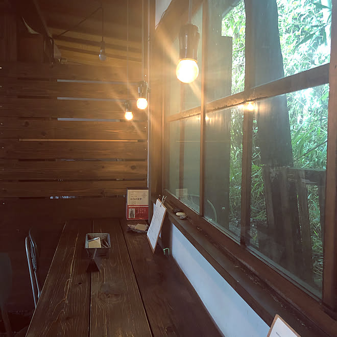 古材 古民家カフェ 古民家リノベーション 古民家 机のインテリア実例 07 25 22 16 44 Roomclip ルームクリップ