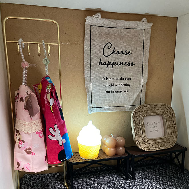 ハンドメイド ディズニー セリア キャンドゥ 韓国インテリア などのインテリア実例 21 12 27 23 22 28 Roomclip ルームクリップ