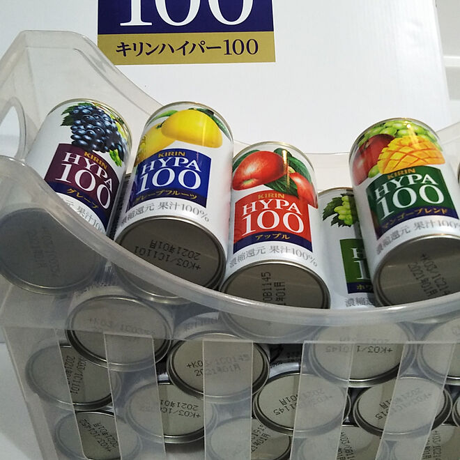 キッチン 百均 ファイルボックス収納 缶ジュースのインテリア実例 02 17 08 38 17 Roomclip ルームクリップ