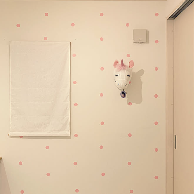 ユニコーン ウォールステッカー 子供部屋女の子 子供部屋 暮らしを楽しむ などのインテリア実例 09 13 23 55 07 Roomclip ルームクリップ