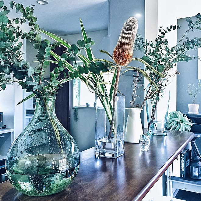 キッチン 海外インテリアに憧れる ミニマリスト 森 癒し などのインテリア実例 17 03 18 23 53 47 Roomclip ルームクリップ