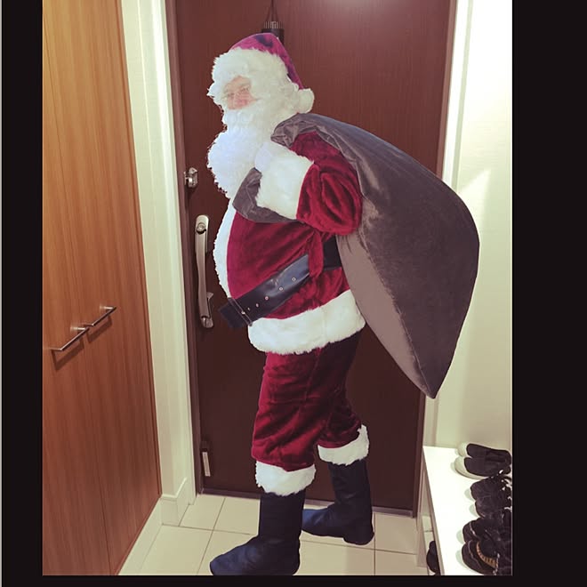 サンタさんのphoto アプリ サンタさん Diy Petit Bebe 韓国子供服 などのインテリア実例 15 12 25 22 57 21 Roomclip ルームクリップ