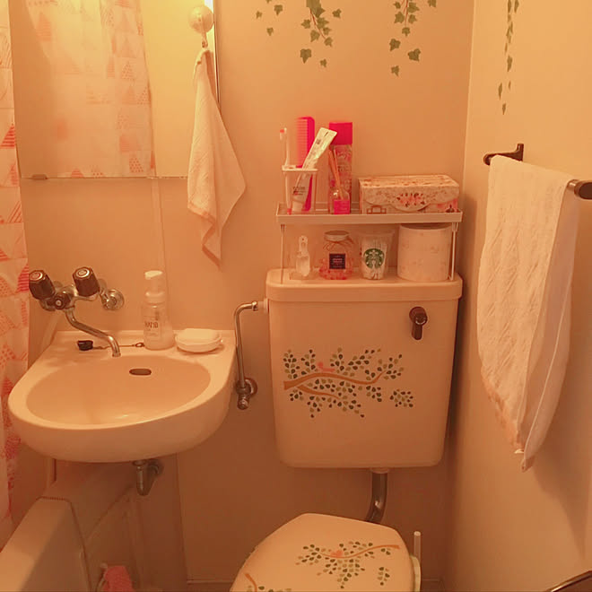 ユニットバス収納 トイレ 一人暮らし ユニットバス デコレーション などのインテリア実例 19 04 23 17 45 16 Roomclip ルームクリップ
