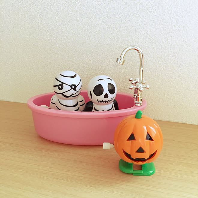 ぜんまいおもちゃ ハロウィン フライングタイガーの雑貨 子供との暮らし 癒し などのインテリア実例 19 10 14 02 40 Roomclip ルームクリップ