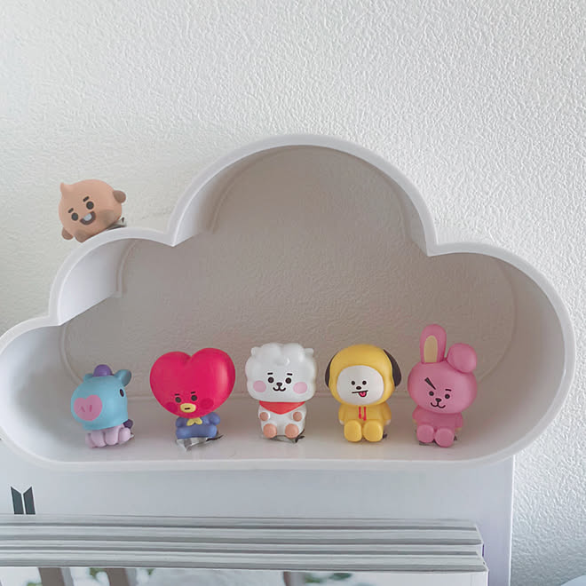 Bts Bt21 机のインテリア実例 21 06 13 06 14 14 Roomclip ルームクリップ