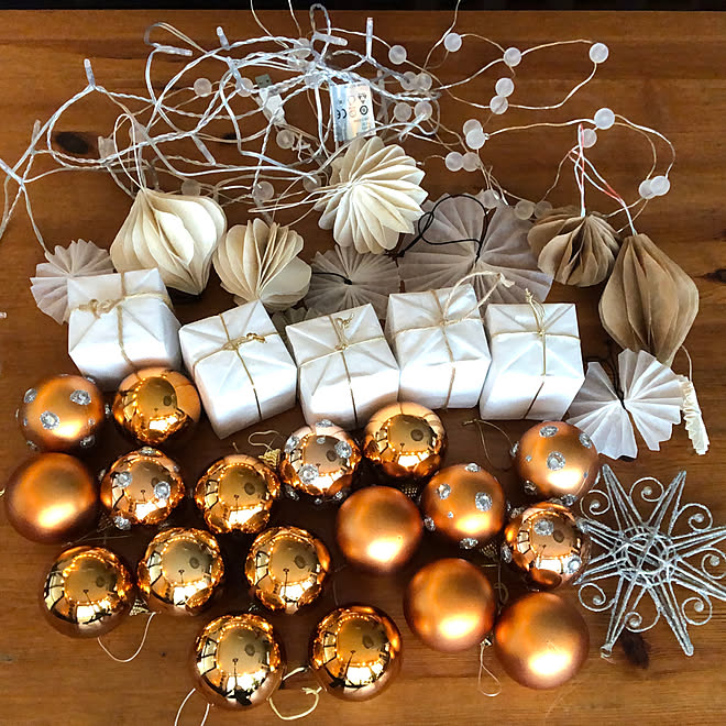 クリスマスオーナメント手作り クリスマスオーナメント クリスマス クリスマスツリー 手作りクリスマスオーナメント などのインテリア実例 21 11 09 19 22 02 Roomclip ルームクリップ