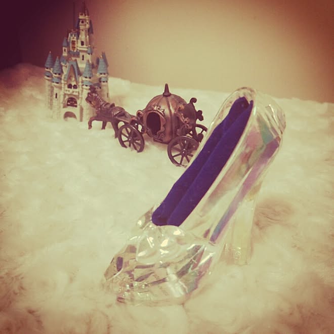 棚 シンデレラ シンデレラ城 ガラスの靴 カボチャの馬車 などのインテリア実例 15 10 11 11 48 00 Roomclip ルームクリップ