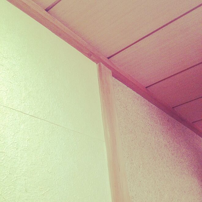 壁 天井 和紙壁紙 ウォールタイル 繊維壁 築45年のインテリア実例 16 03 30 11 49 08 Roomclip ルームクリップ