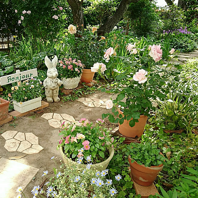 玄関/入り口/薔薇/ジュリア/ブライダルピンク/メルヘン...などのインテリア実例 - 2018-05-08 19:43:27