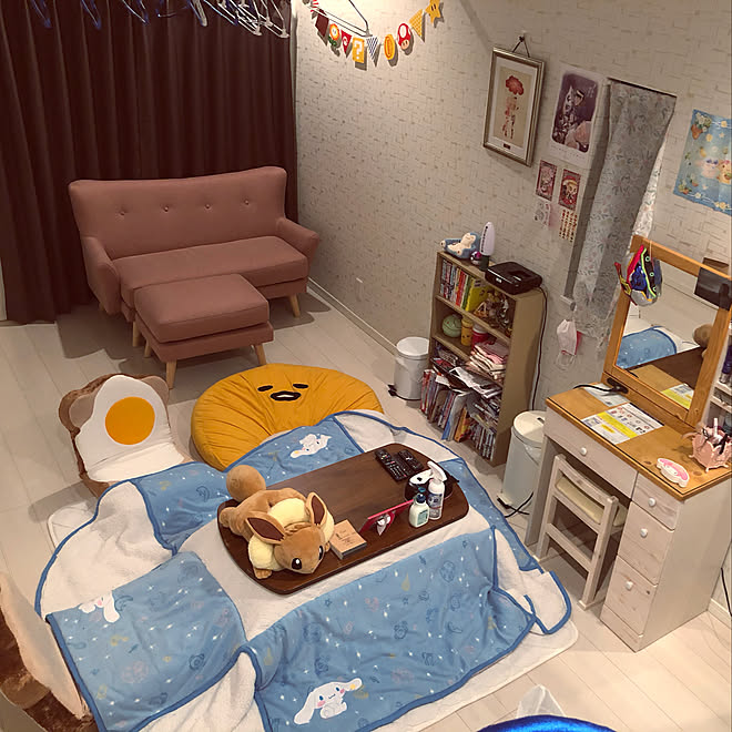 シナモロール Francfranc マリオ ポケモン ヲタク などのインテリア実例 12 08 00 06 48 Roomclip ルームクリップ