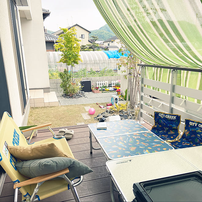 ホットプレートで鉄板焼き qコーナー いいね 押し逃げすみません D 子どものいる暮らし お庭のある暮らし などのインテリア実例 04 26 14 38 23 Roomclip ルームクリップ